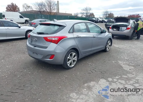 2013 Hyundai Elantra Gt из США, поврежденный, VIN KMHD35LE9DU054789